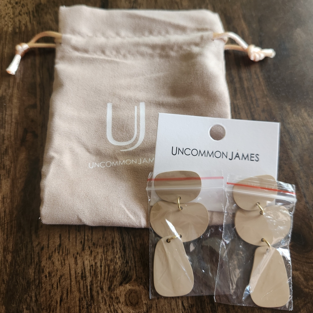 Uncommon James Tan Dangle Earrings